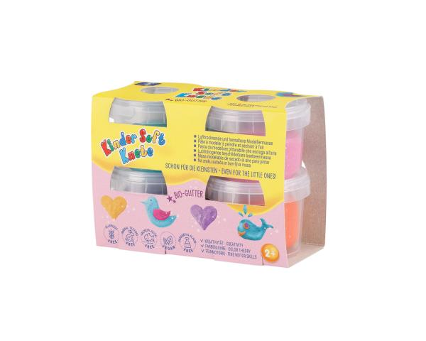 Kinder Soft Dough - SPARKLE (Bio-Glitter)